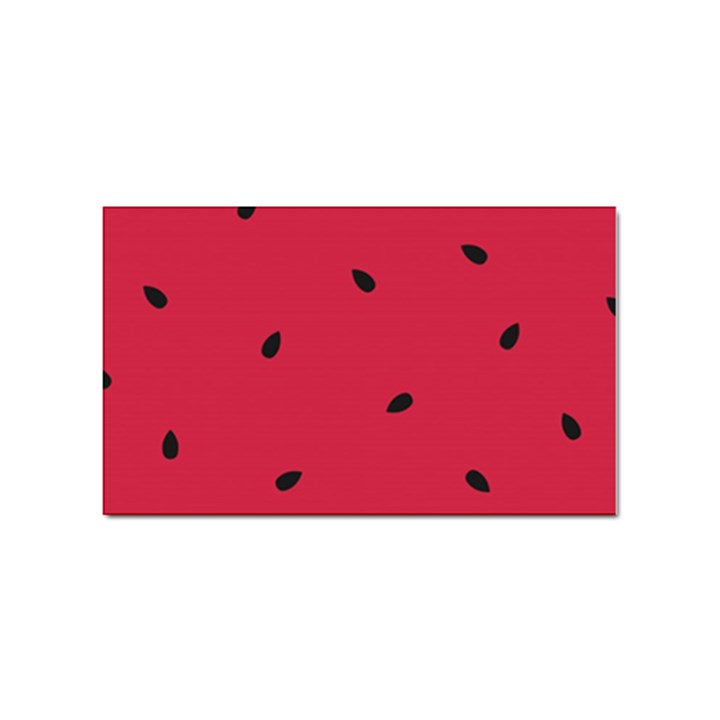 Minimalist Summer Watermelon Wallpaper Sticker (Rectangular)