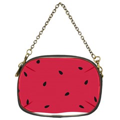 Minimalist Summer Watermelon Wallpaper Chain Purse (one Side) by Ravend