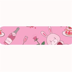 Valentine Pattern Large Bar Mat by designsbymallika