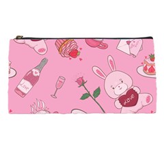 Valentine Pattern Pencil Case by designsbymallika