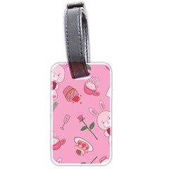 Valentine Pattern Luggage Tag (two Sides) by designsbymallika