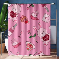 Valentine Pattern Shower Curtain 60  X 72  (medium)  by designsbymallika