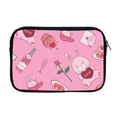 Valentine Pattern Apple Macbook Pro 17  Zipper Case by designsbymallika