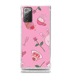 Valentine Pattern Samsung Galaxy Note 20 Tpu Uv Case by designsbymallika