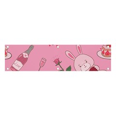 Valentine Pattern Banner And Sign 4  X 1  by designsbymallika