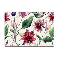 Floral Pattern Sticker A4 (10 Pack) by designsbymallika