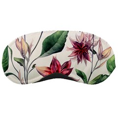 Floral Pattern Sleeping Mask by designsbymallika