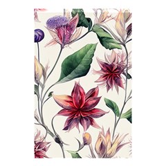 Floral Pattern Shower Curtain 48  X 72  (small)  by designsbymallika