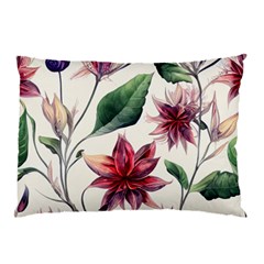 Floral Pattern Pillow Case (two Sides) by designsbymallika