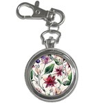 floral pattern Key Chain Watches Front