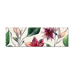 Floral Pattern Sticker (bumper) by designsbymallika