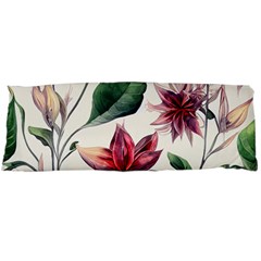 Floral Pattern Body Pillow Case (dakimakura) by designsbymallika