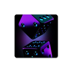 3d Ludo Game,gambling Square Magnet by Bangk1t