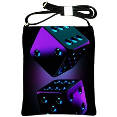 3d Ludo Game,gambling Shoulder Sling Bag by Bangk1t