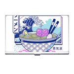 Ramen Kanji Vaporwave Artwork Minimalism Business Card Holder Front