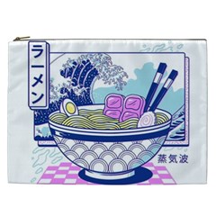 Ramen Kanji Vaporwave Artwork Minimalism Cosmetic Bag (xxl) by Bangk1t