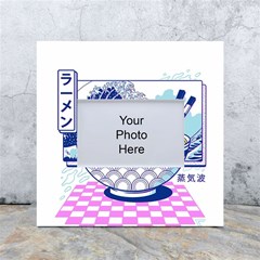 Ramen Kanji Vaporwave Artwork Minimalism White Box Photo Frame 4  X 6  by Bangk1t