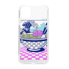 Ramen Kanji Vaporwave Artwork Minimalism Iphone 11 Tpu Uv Print Case by Bangk1t