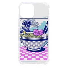 Ramen Kanji Vaporwave Artwork Minimalism Iphone 13 Mini Tpu Uv Print Case by Bangk1t