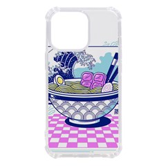 Ramen Kanji Vaporwave Artwork Minimalism Iphone 13 Pro Tpu Uv Print Case by Bangk1t