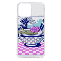 Ramen Kanji Vaporwave Artwork Minimalism Iphone 13 Pro Max Tpu Uv Print Case by Bangk1t