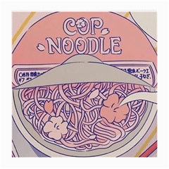 Ramen Kawaii Aesthetic Pink Medium Glasses Cloth by Bangk1t