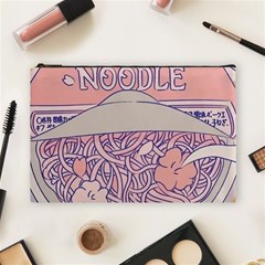 Ramen Kawaii Aesthetic Pink Cosmetic Bag (large) by Bangk1t