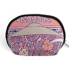 Ramen Kawaii Aesthetic Pink Accessory Pouch (medium) by Bangk1t