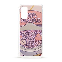 Ramen Kawaii Aesthetic Pink Samsung Galaxy S20 6 2 Inch Tpu Uv Case by Bangk1t