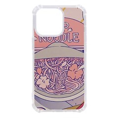 Ramen Kawaii Aesthetic Pink Iphone 13 Pro Tpu Uv Print Case by Bangk1t