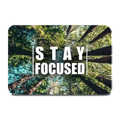 Stay Focused Focus Success Inspiration Motivational Plate Mats by Bangk1t