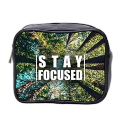 Stay Focused Focus Success Inspiration Motivational Mini Toiletries Bag (two Sides) by Bangk1t