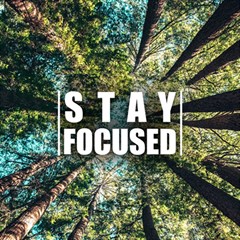 Stay Focused Focus Success Inspiration Motivational Play Mat (rectangle) by Bangk1t