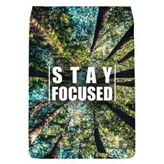 Stay Focused Focus Success Inspiration Motivational Removable Flap Cover (l) by Bangk1t