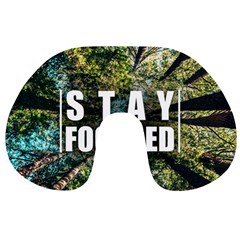 Stay Focused Focus Success Inspiration Motivational Travel Neck Pillow by Bangk1t