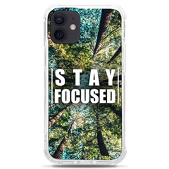 Stay Focused Focus Success Inspiration Motivational Iphone 12 Mini Tpu Uv Print Case	 by Bangk1t