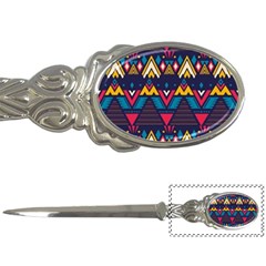 Pattern Colorful Aztec Letter Opener by Ravend