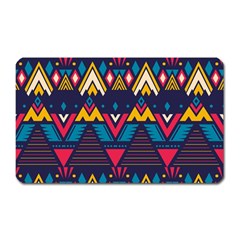 Pattern Colorful Aztec Magnet (rectangular) by Ravend