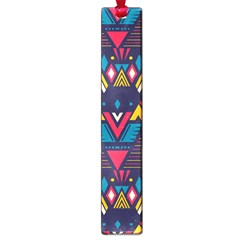 Pattern Colorful Aztec Large Book Marks by Ravend