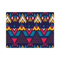 Pattern Colorful Aztec Premium Plush Fleece Blanket (mini) by Ravend