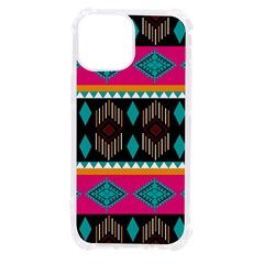 Abstract Art Pattern Design Vintage Iphone 13 Mini Tpu Uv Print Case