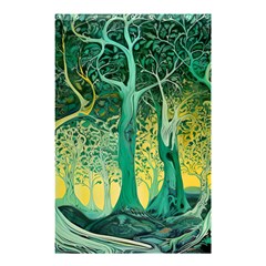 Nature Trees Forest Mystical Forest Jungle Shower Curtain 48  X 72  (small)  by Ravend