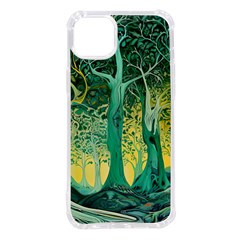 Nature Trees Forest Mystical Forest Jungle Iphone 14 Plus Tpu Uv Print Case by Ravend