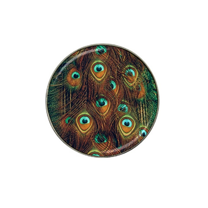 Peacock Feathers Hat Clip Ball Marker (4 pack)