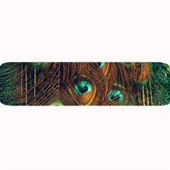 Peacock Feathers Large Bar Mat