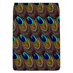 Peacock-feathers-bird-plumage Removable Flap Cover (s) by Ravend