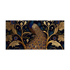 Peacock Plumage Bird Decorative Pattern Graceful Yoga Headband by Ravend