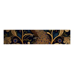 Peacock Plumage Bird Decorative Pattern Graceful Velvet Scrunchie by Ravend