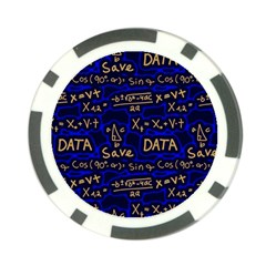 Art Pattern Design Background Graphic Poker Chip Card Guard by Ravend