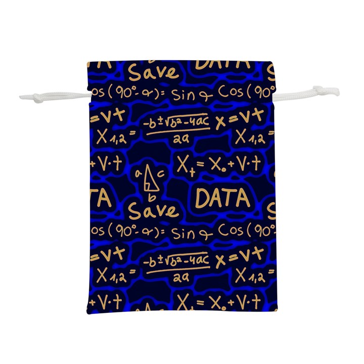 Art Pattern Design Background Graphic Lightweight Drawstring Pouch (L)